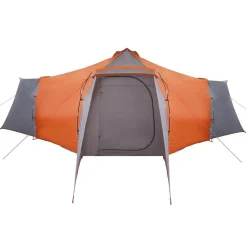 vidaXL Actividades Al Aire Libre-Carpa Tipi con techo 492 x 492 x 275 cm tafetán