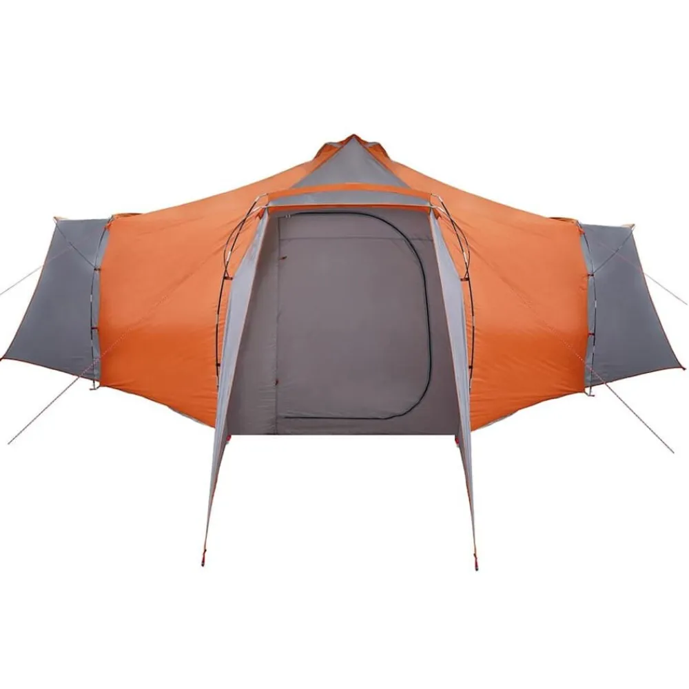 vidaXL Actividades Al Aire Libre-Carpa Tipi con techo 492 x 492 x 275 cm tafetán