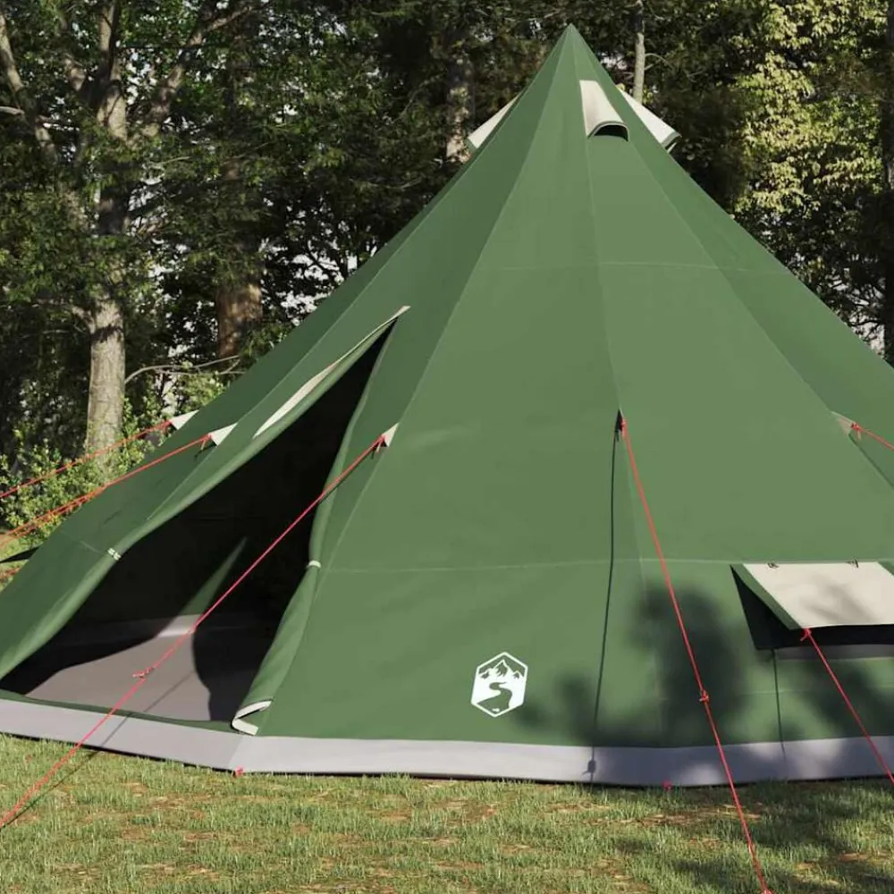 vidaXL Actividades Al Aire Libre-Carpa Tipi con techo 560 x 560 x 300 cm tafetán
