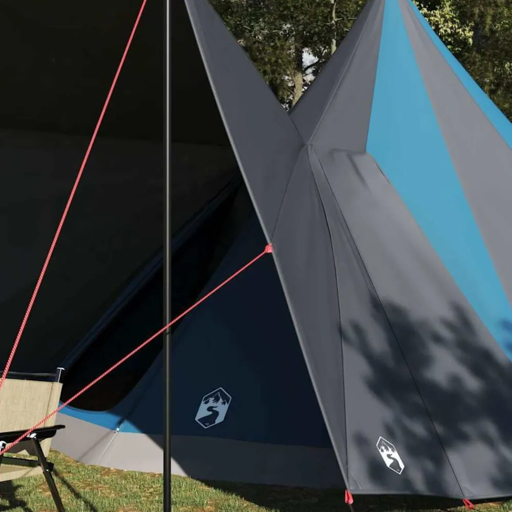 vidaXL Actividades Al Aire Libre-Carpa Tipi con techo 510 x 690 x 330 cm tafetán