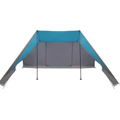 vidaXL Carpa Tipi con techo 660 x 456 x 200 cm tafetán Azul Best