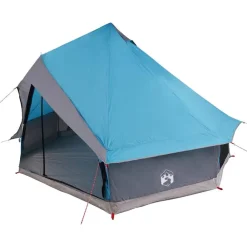 vidaXL Actividades Al Aire Libre-Carpa Tipi con techo 400 x 346 x 250 cm tafetán