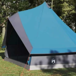 vidaXL Actividades Al Aire Libre-Carpa Tipi con techo 400 x 346 x 250 cm tafetán