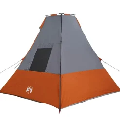 vidaXL Actividades Al Aire Libre-Carpa Tipi con techo 383 x 338 x 217 cm tafetán