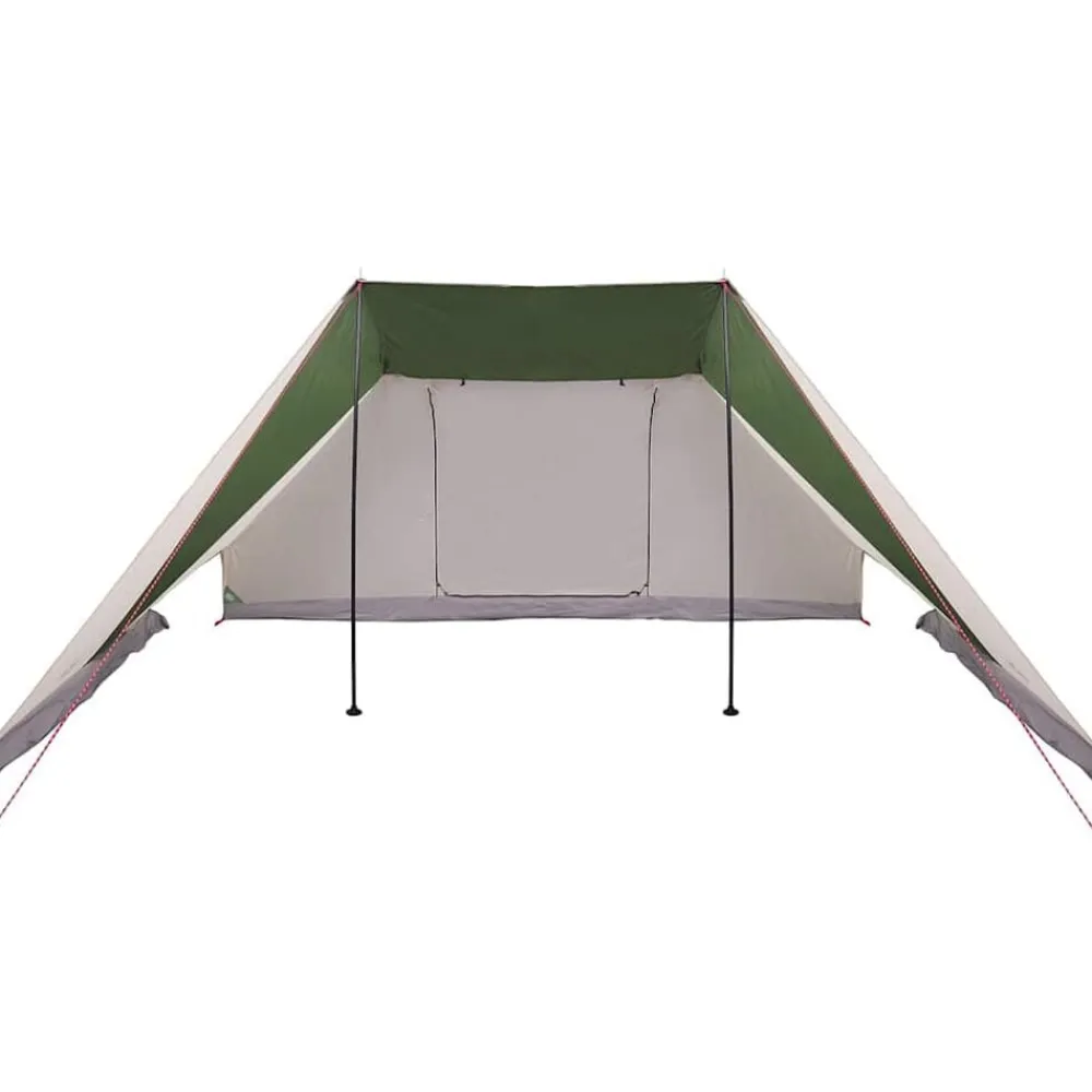 vidaXL Carpa Tipi con techo 660 x 456 x 200 cm tafetán Verde Outlet