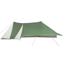 vidaXL Carpa Tipi con techo 660 x 456 x 200 cm tafetán Verde Outlet