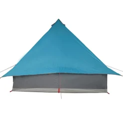 vidaXL Carpa Tipi con techo 358 x 296 x 258 cm tafetán Azul Sale
