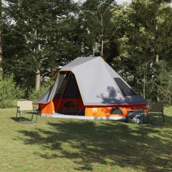 vidaXL Actividades Al Aire Libre-Carpa Tipi con techo 466 x 310 x 240 cm tafetán