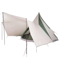 vidaXL Actividades Al Aire Libre-Carpa Tipi con techo 510 x 690 x 330 cm tafetán