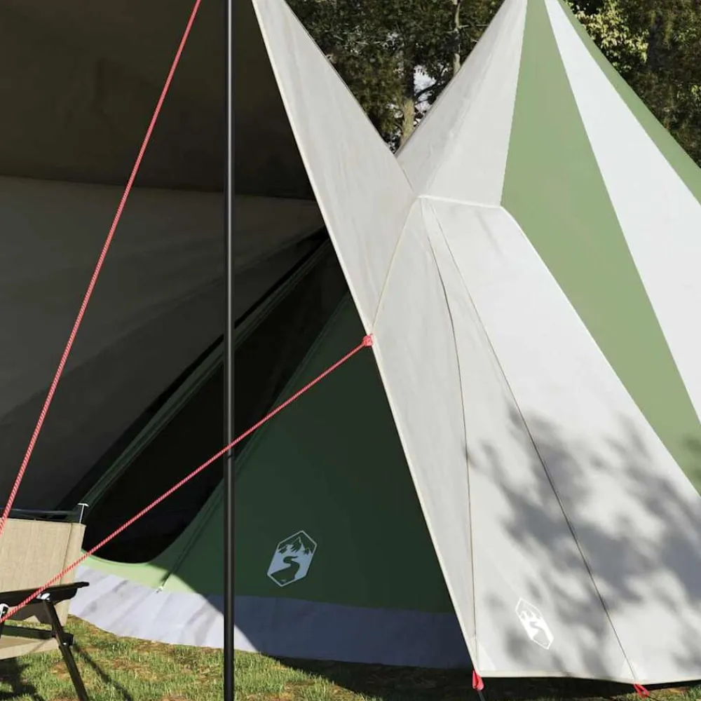 vidaXL Actividades Al Aire Libre-Carpa Tipi con techo 510 x 690 x 330 cm tafetán