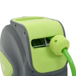 vidaXL Carrete de manguera retráctil automático de pared 10+1 m Discount