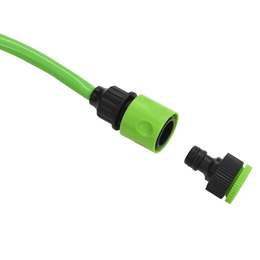 vidaXL Carrete de manguera retráctil automático de pared 10+1 m Discount