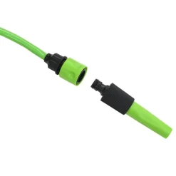 vidaXL Carrete de manguera retráctil automático de pared 10+1 m Discount