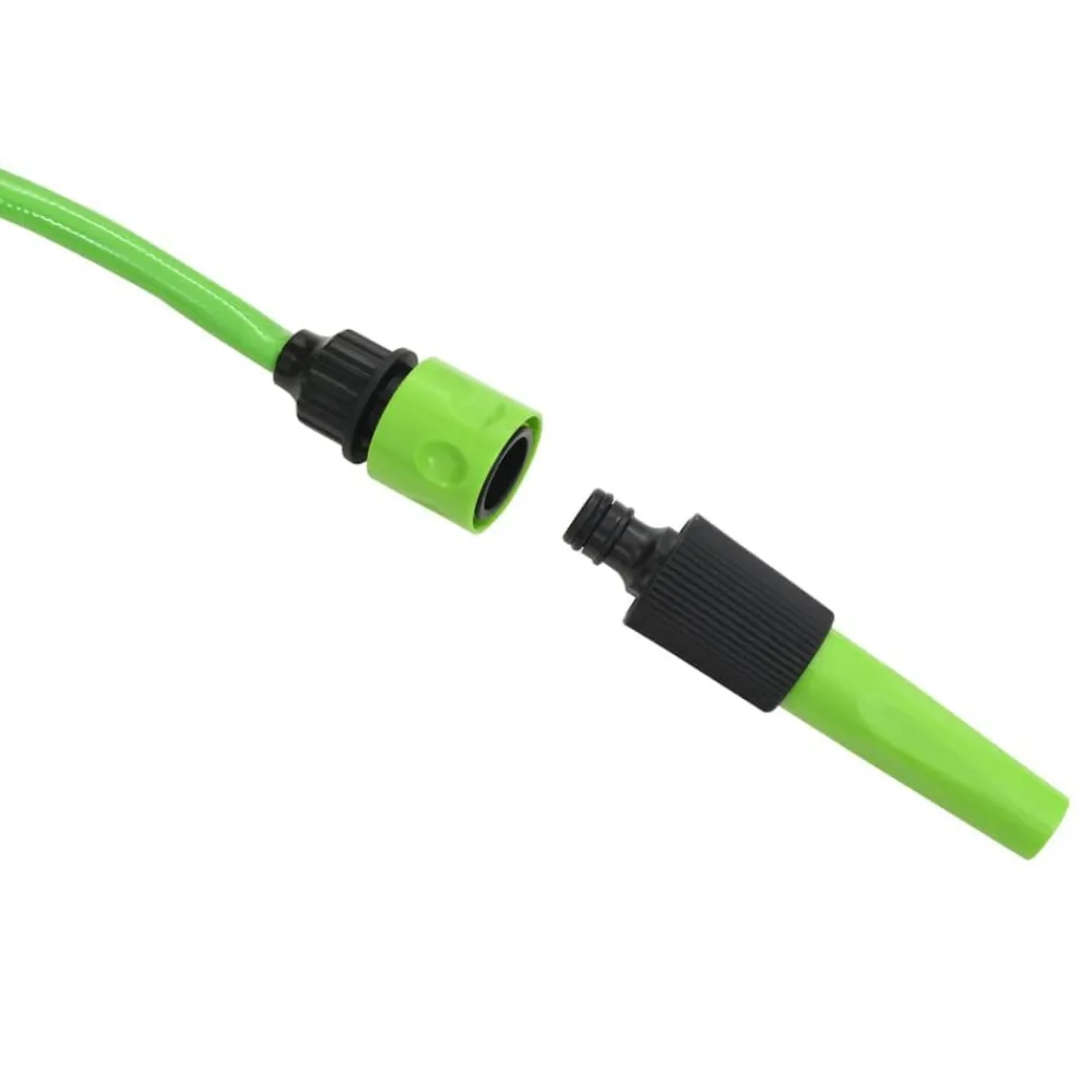 vidaXL Carrete de manguera retráctil automático de pared 10+1 m Discount