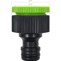 vidaXL Carrete de manguera retráctil automático de pared 10+1 m Discount