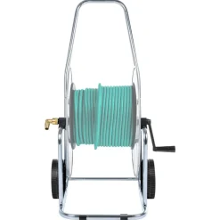 vidaXL Carrito carrete para manguera de 80 m 3/4" acero Clearance