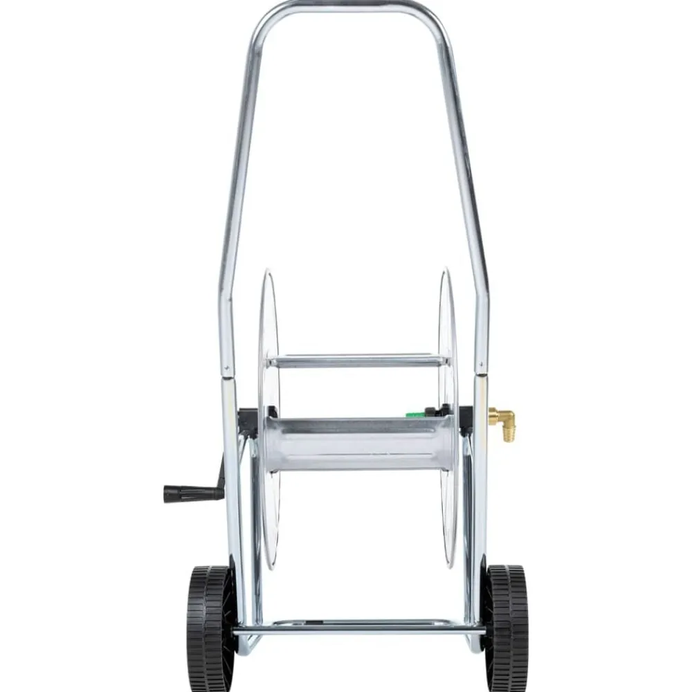 vidaXL Carrito carrete para manguera de 80 m 3/4" acero Clearance