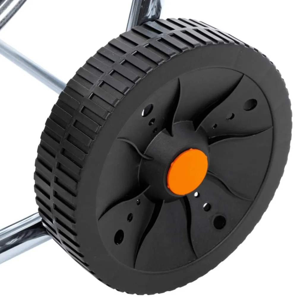 vidaXL Carrito carrete para manguera de 80 m 3/4" acero Clearance
