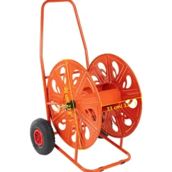 vidaXL Accesorios De Bricolaje-Carrito carrete para manguera de 140 m 3/4