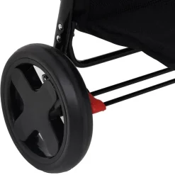 vidaXL Carrito de bebés 3 en 1 de acero Gris claro Discount