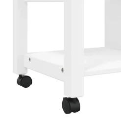 vidaXL Carros E Islas-Carrito de cocina MONZA madera maciza de pino 84x40x88,5 cm