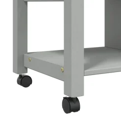 vidaXL Carros E Islas-Carrito de cocina MONZA madera maciza de pino 84x40x88,5 cm