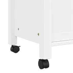 vidaXL Carros E Islas-Carrito de cocina MONZA madera maciza de pino 84x40x88,5 cm