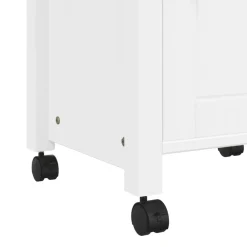 vidaXL Carros E Islas-Carrito de cocina MONZA madera maciza de pino 48x40x88,5 cm