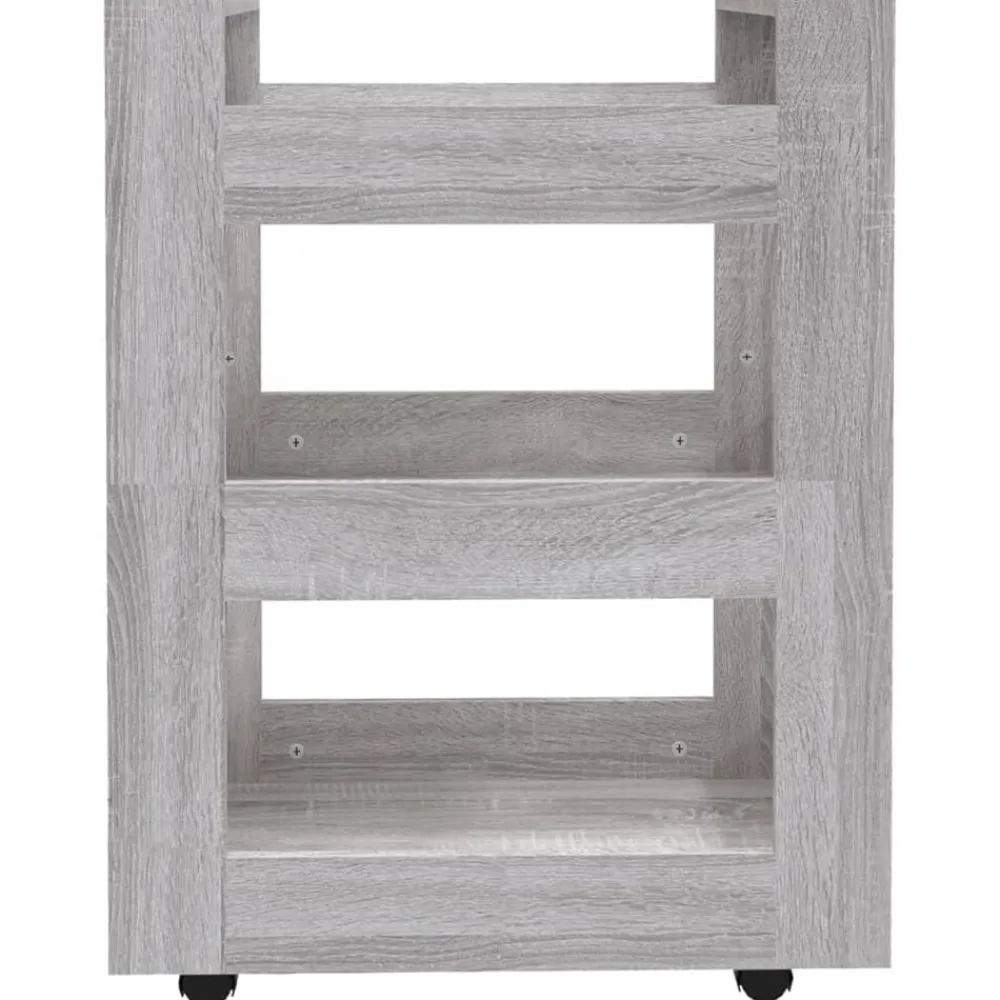 vidaXL Carros E Islas-Carrito de cocina madera contrachapada 60x45x80 cm