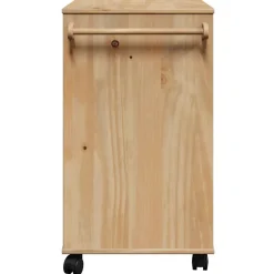 vidaXL Carrito de cocina OTTA madera maciza de pino 59x45x80 cm Sale