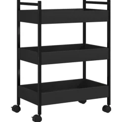 vidaXL Carros E Islas-Carrito de cocina madera de ingeniería 50x30x70 cm