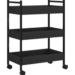 vidaXL Carros E Islas-Carrito de cocina madera de ingeniería 50x30x70 cm