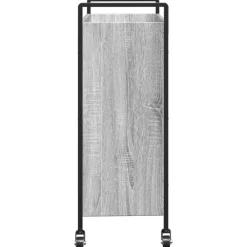 vidaXL Carrito de cocina madera de ingeniería 70x30x82 cm Gris sonoma New