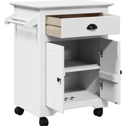 vidaXL Carrito de cocina BODO 72x45x80 cm Blanco Online