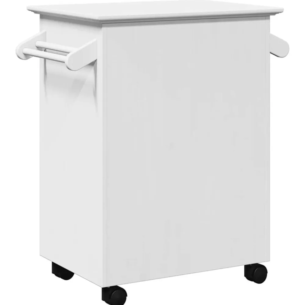 vidaXL Carrito de cocina BODO 72x45x80 cm Blanco Online