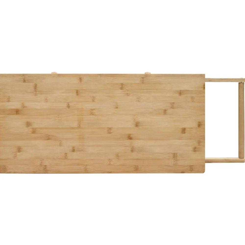 vidaXL Carrito de cocina con ruedas Natural 90,5 x 36 x 86,5 cm Bambú
