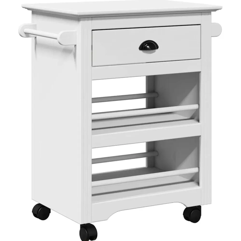vidaXL Carros E Islas-Carrito de cocina BODO 67,5x45x80 cm