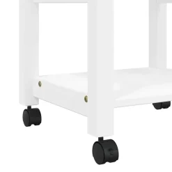 vidaXL Carros E Islas-Carrito de cocina MONZA madera maciza de pino 48x40x88,5 cm