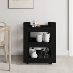 vidaXL Carros E Islas-Carrito de cocina madera contrachapada 60x45x80 cm