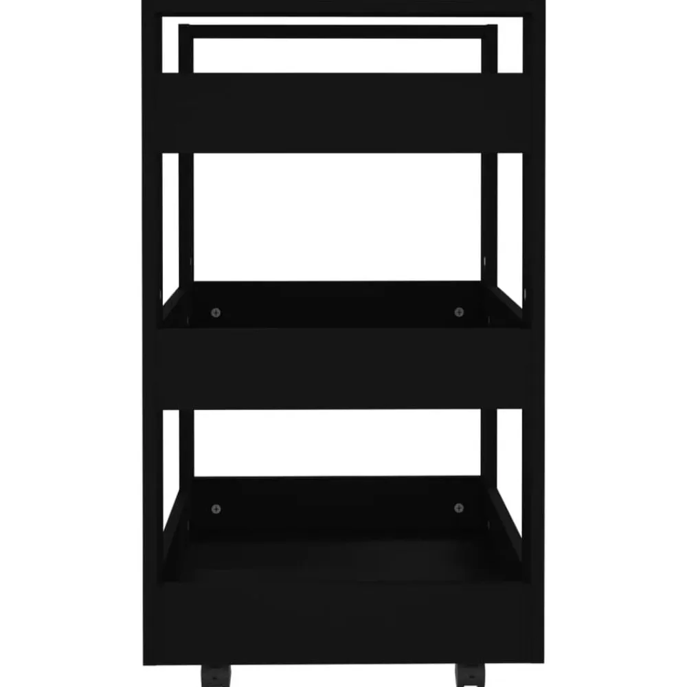 vidaXL Carros E Islas-Carrito de cocina madera contrachapada 60x45x80 cm