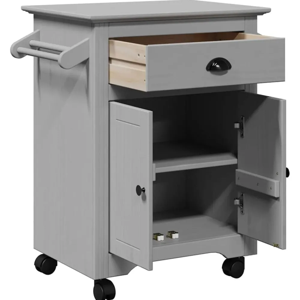 vidaXL Carros E Islas-Carrito de cocina BODO 72x45x80 cm