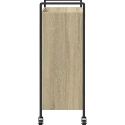 vidaXL Carrito de cocina madera de ingeniería 70x30x82 cm Roble Sonoma Outlet