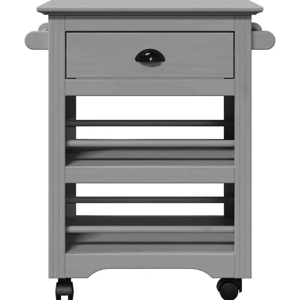 vidaXL Carros E Islas-Carrito de cocina BODO 67,5x45x80 cm