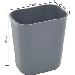 vidaXL Carros E Islas-Carrito de cocina con recipientes de plástico 82x43,5x93 cm