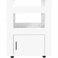 vidaXL Carros E Islas-Carrito de cocina madera contrachapada 60x45x80 cm