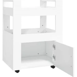 vidaXL Carros E Islas-Carrito de cocina madera contrachapada 60x45x80 cm
