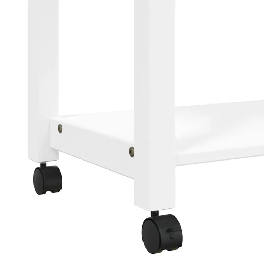 vidaXL Carrito de cocina MONZA madera maciza de pino 60x40x88,5 cm Blanco Sale