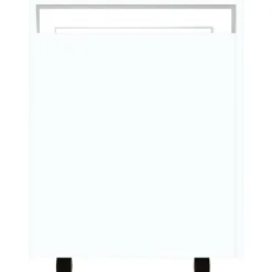 vidaXL Carrito de escritorio madera contrachapada 60x45x60 cm Blanco Discount