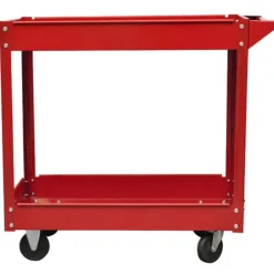 vidaXL Carrito de herramientas de taller rojo 100 kg