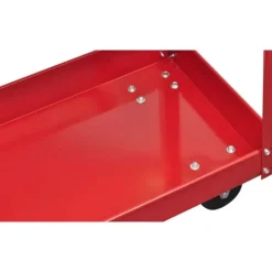 vidaXL Carrito de herramientas de taller rojo 100 kg
